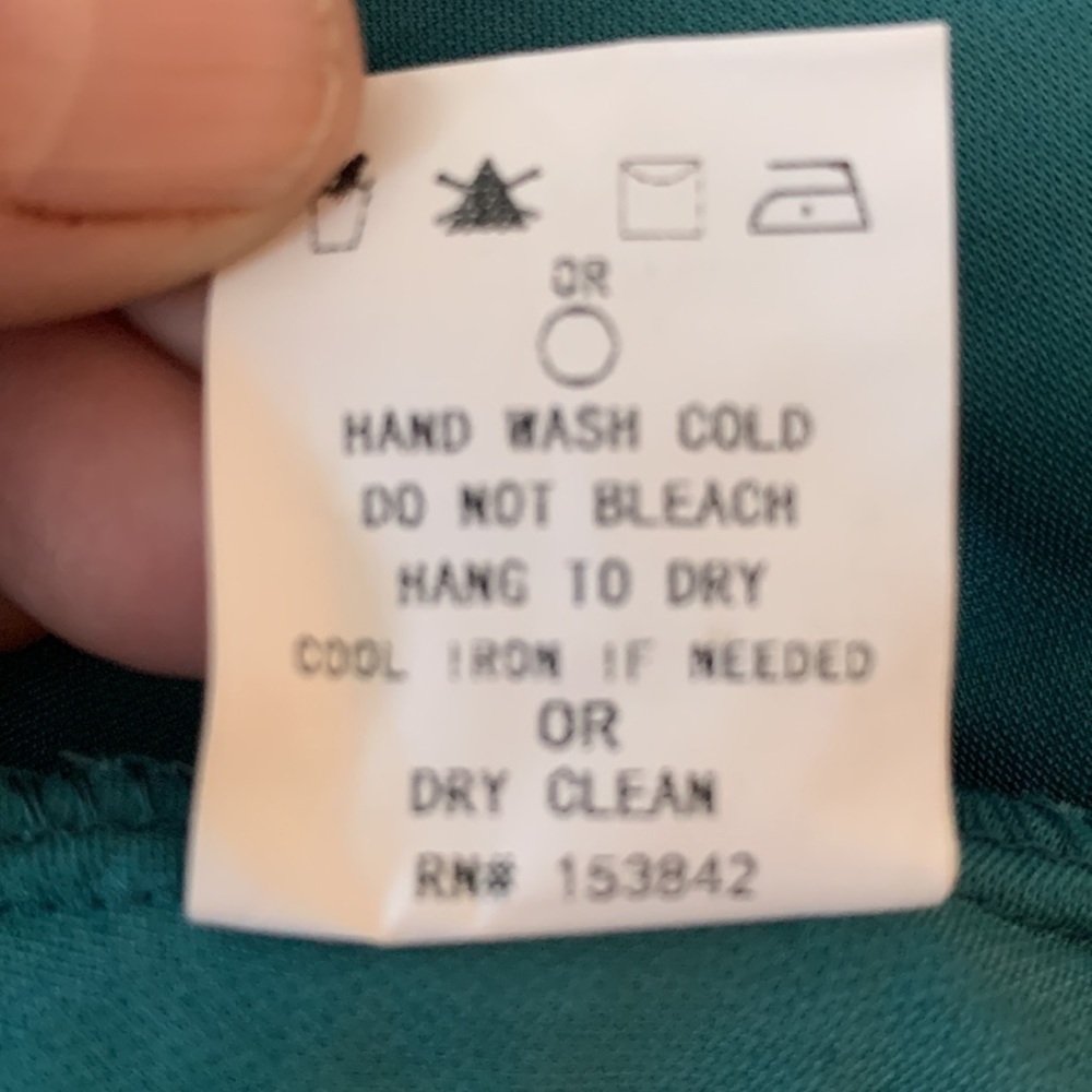 Melloday Velvet feel Ruffle Sleeve Mini Dress in Teal, Size small NWT - Picture 7 of 7